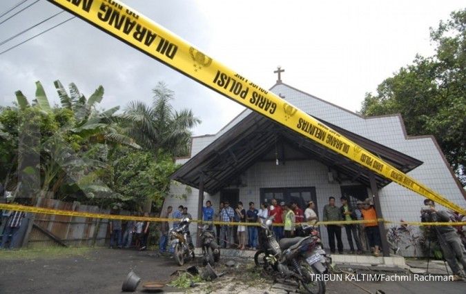 Tersangka bom gereja Samarinda bertambah empat