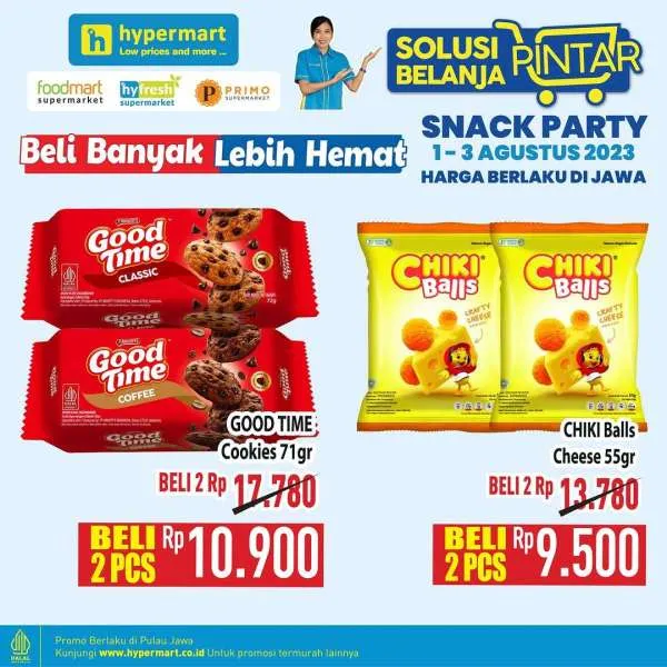 Promo Hypermart Beli Banyak Lebih Hemat Periode 1-3 Agustus 2023