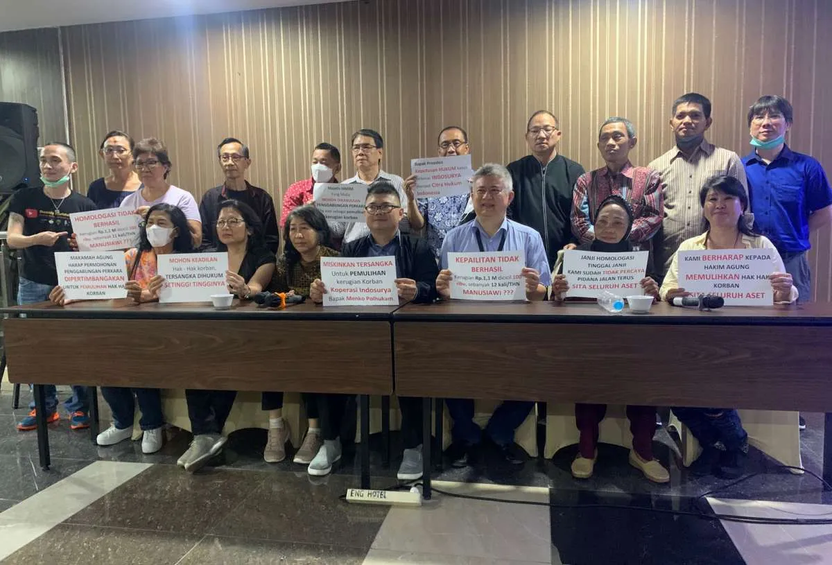 Aliansi Korban KSP Indosurya Tagih Janji Homologasi