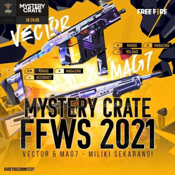 Buruan Skin Vector Dan Mag 7 Edisi Ffws 2021 Tersedia Mulai Hari Ini Di Ff