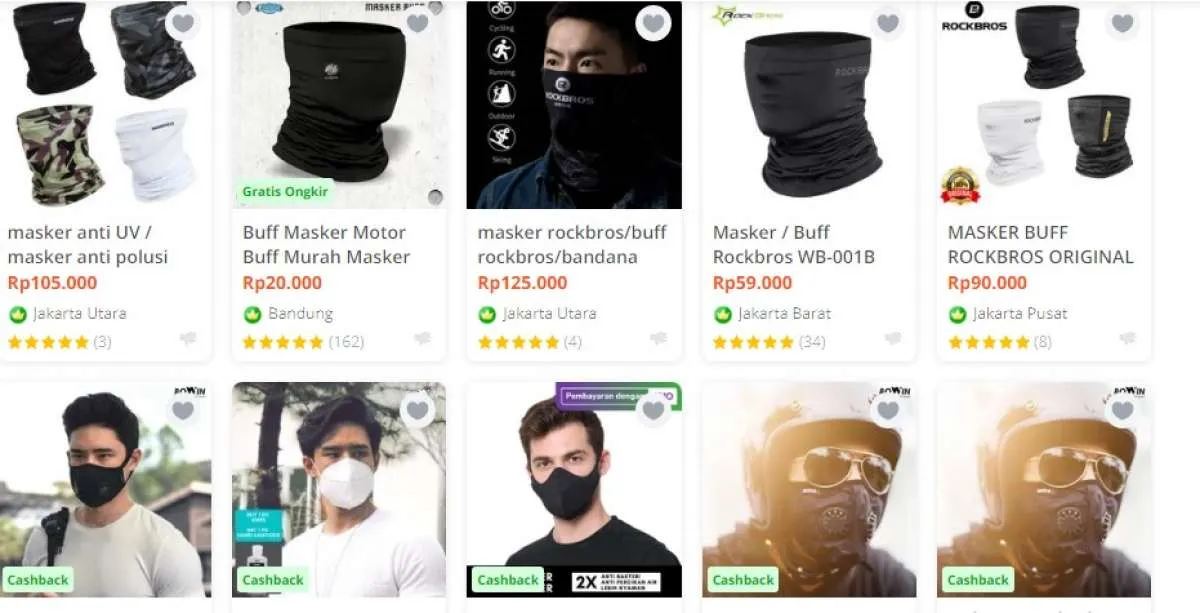 ​Mengenal masker buff dan scuba dan alasan dilarang di KRL