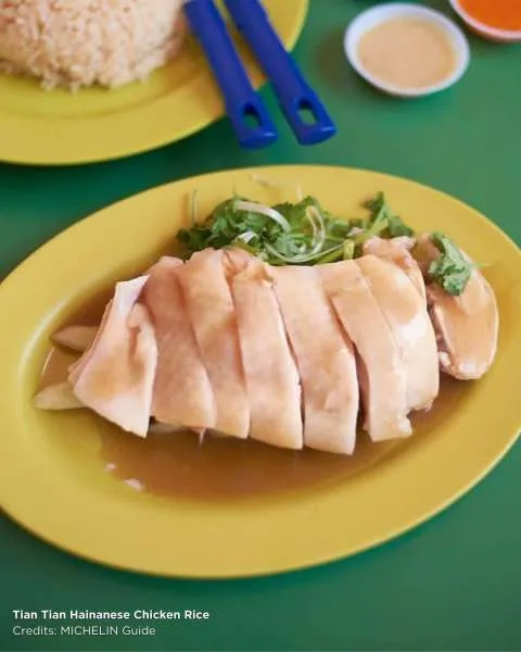 Tian Tian Hainanese Chicken Rice Singapura