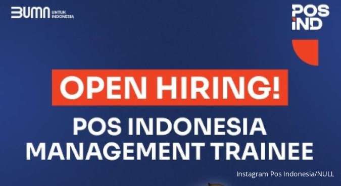 Pos Indonesia Buka Lowongan Management Trainee 2024, Cek Syaratnya