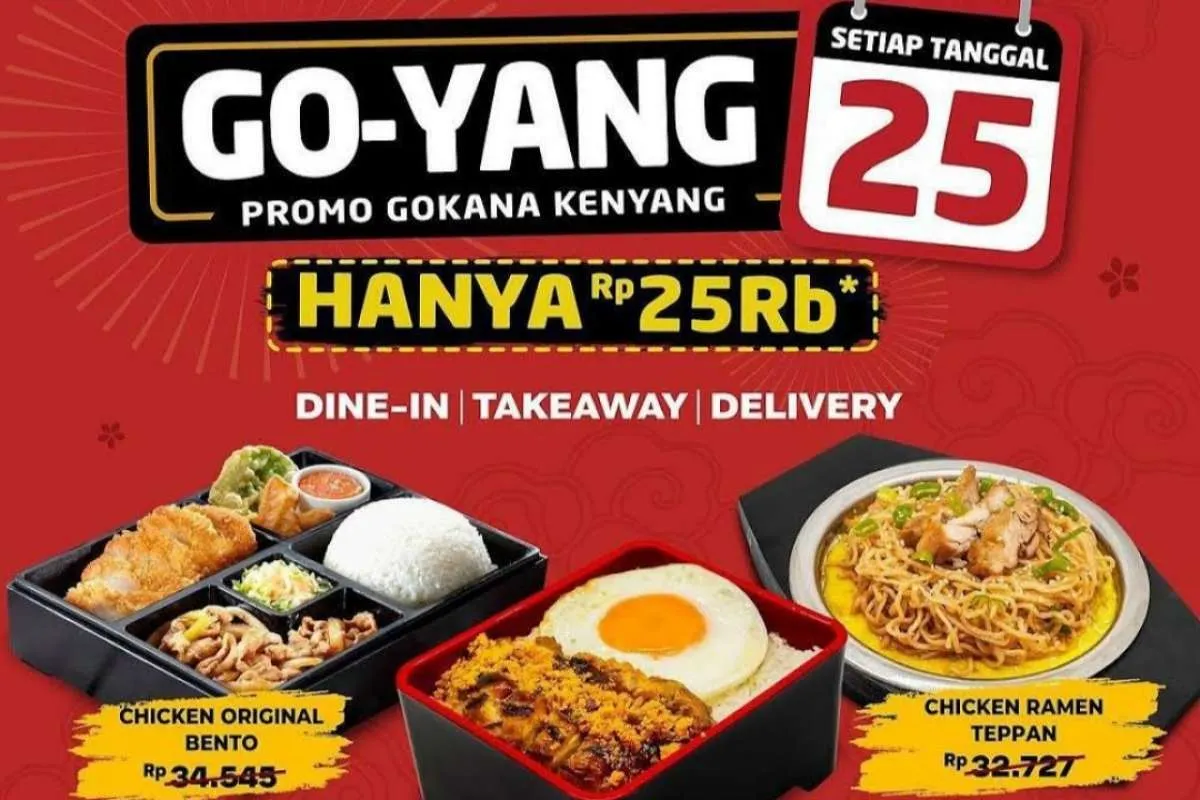 Khusus Tanggal 25! Promo Gokana 25 Mei 2022, Ada Paket Goyang 25 Cuma Rp 25.000