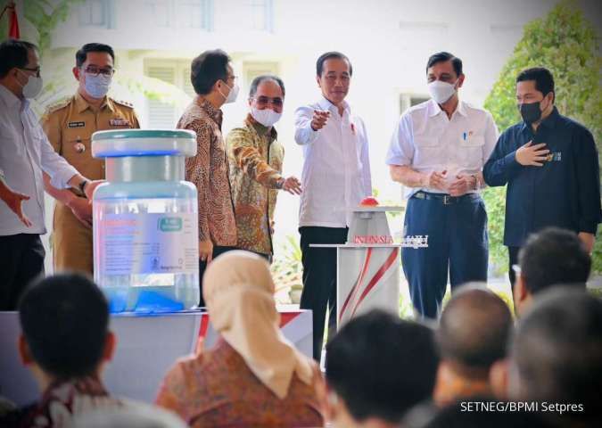 Pakai Vaksin Indovac, Jokowi Disuntik Booster kedua