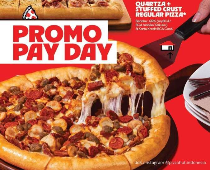 Promo Pizza Hut Terbaru, Paket 2 Pizza Spesial untuk Momen Payday Makin Seru