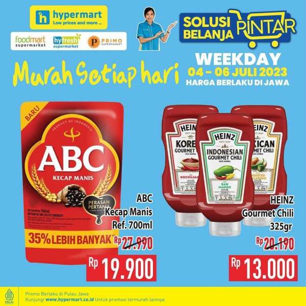 Katalog Promo Hypermart Weekday Terbaru 4-6 Juli 2023