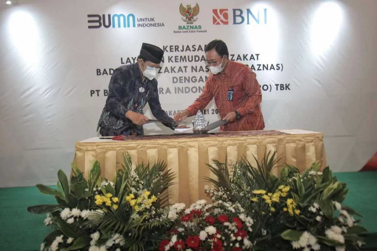 Permudah pembayaran zakat, Baznas gandeng BNI