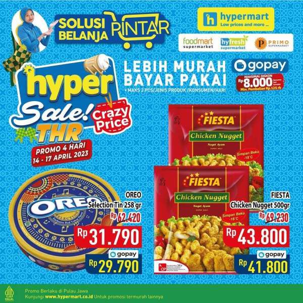 Katalog Promo JSM Hypermart Terbaru 14-17 April 2023, Hyper Sale THR Selama 4 Hari