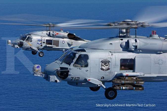 Punya kemampuan anti-kapal selam, Korea Selatan boyong 12 helikopter MH-60R Seahawk