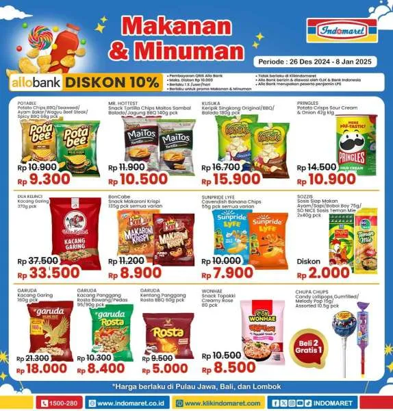 Promo Indomaret Super Hemat Periode 26 Desember 2024-8 Januari 2025