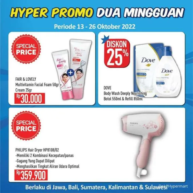 Promo Hypermart Dua Mingguan Periode 13-26 Oktober 2022
