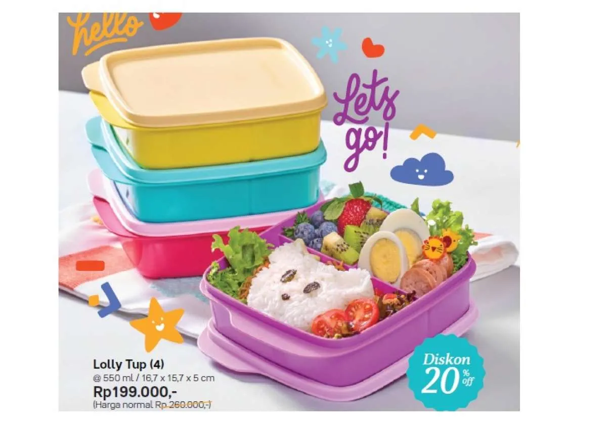 Promo Tupperware Juni 2021, diskon 15%, 20% & 30% untuk produk penyimpan snack