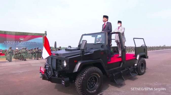 Resmikan komponen cadangan, Jokowi pesan hanya untuk kebutuhan pertahanan