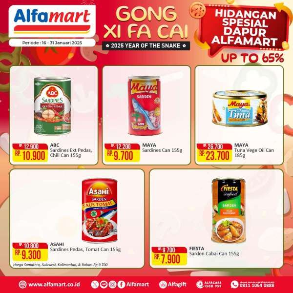 Promo Alfamart Menjelang Imlek 16-31 Januari 2025