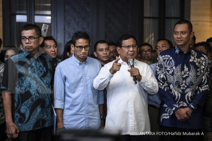 Bumbu pemanis dalam pertemuan Kuningan, Prabowo rangkul Andi Arief 