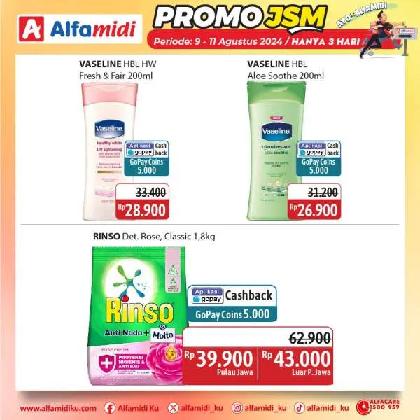 Promo JSM Alfamidi Periode 9-11 Agustus 2024