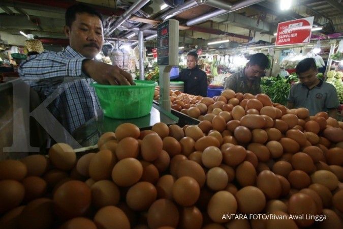 Harga telur dan daging ayam ras naik 30%