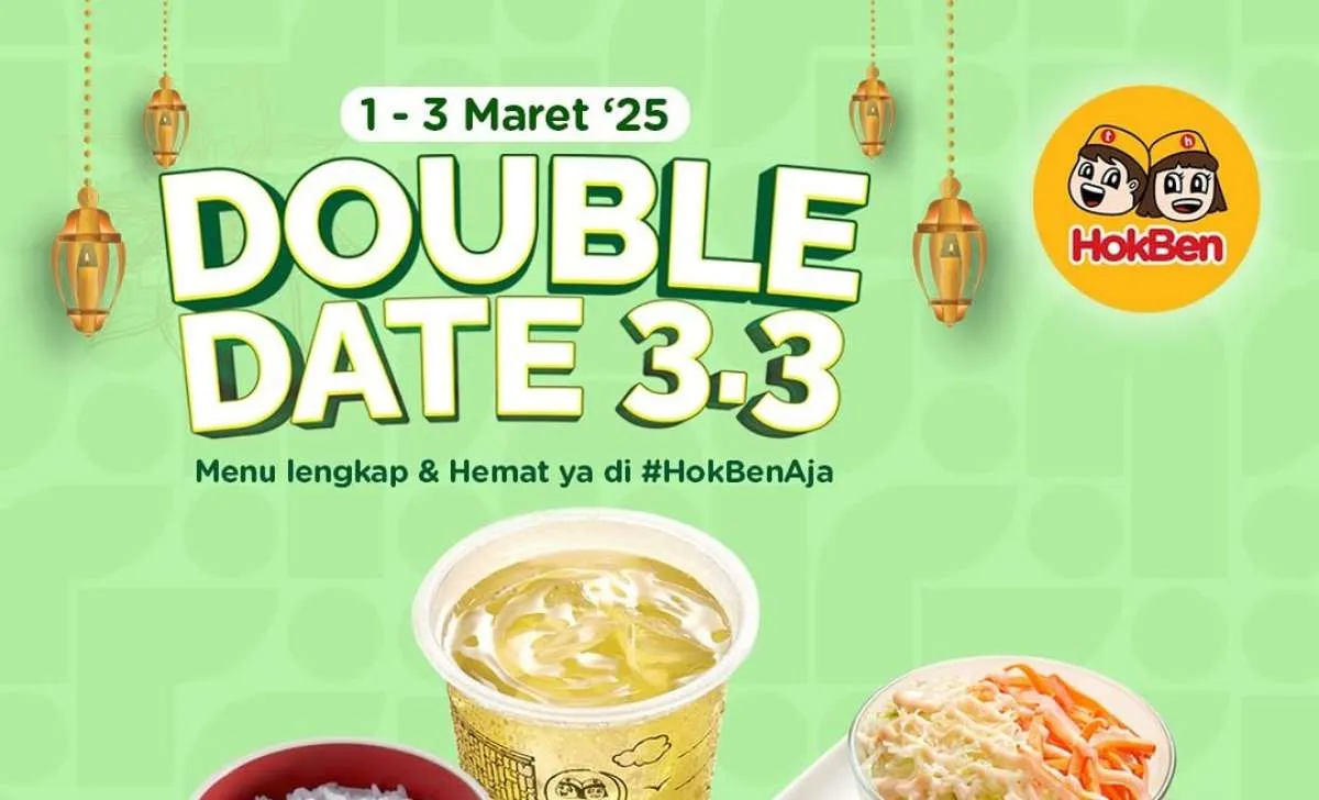 Promo HokBen 3.3 Hari Ini 3 Maret 2025, Paket Lengkap Harga Hemat Akan Berakhir