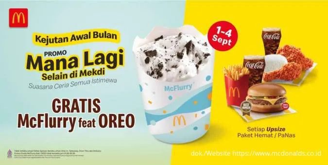 Promo McD Kejutan Awal Bulan