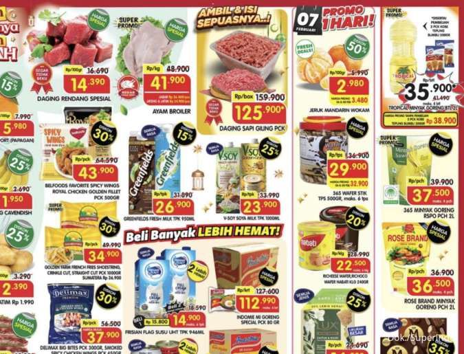 Promo Superindo Hari Ini 6-8 Februari 2026, Beli 1 Gratis 1 Sampo L'Oreal 400ml