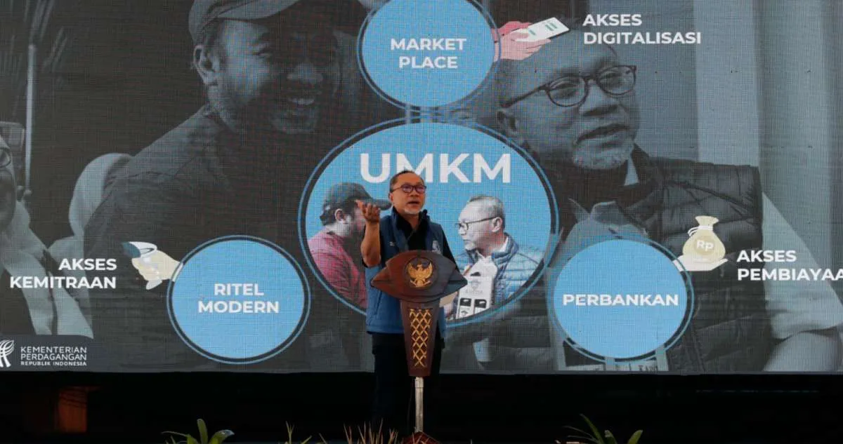 Hadiri Pameran UMKM Lampung, Mendag: Kemendag Kembangkan 4 Pilar Daya Saing UMKM