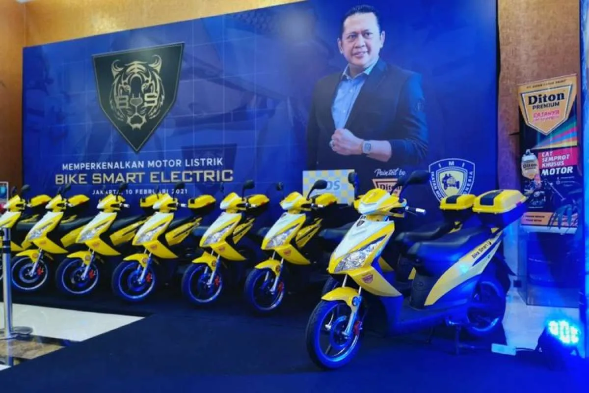 Motor listrik Bike Smart Electric milik Bamsoet sudah tebar pesona sejak awal 2021