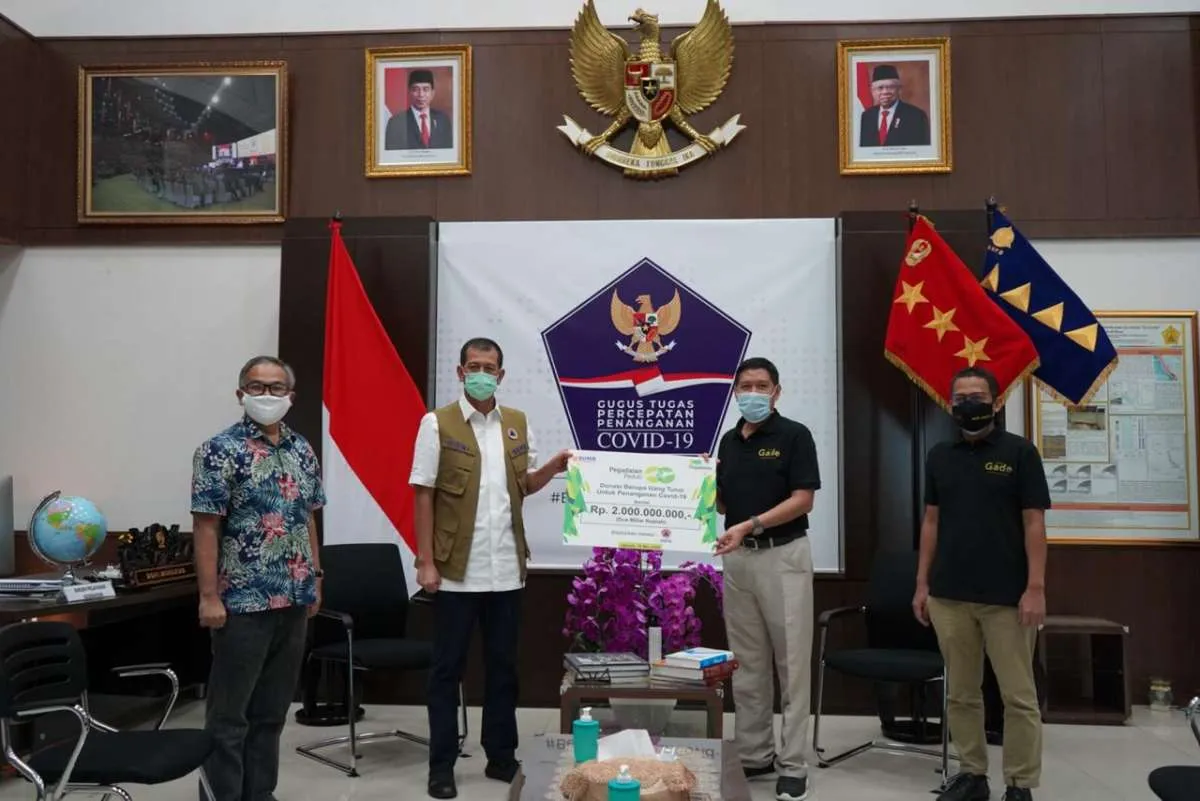 Pegadaian beri donasi Rp 2 miliar kepada Gugus Tugas Covid-19