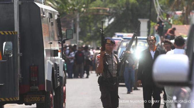 Lokasi ledakan Depok diduga gudang senjata dan bom