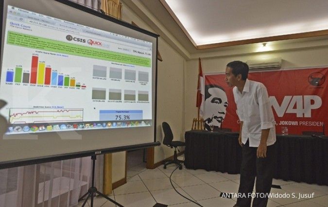 Jokowi heran suara Demokrat tiba-tiba melejit