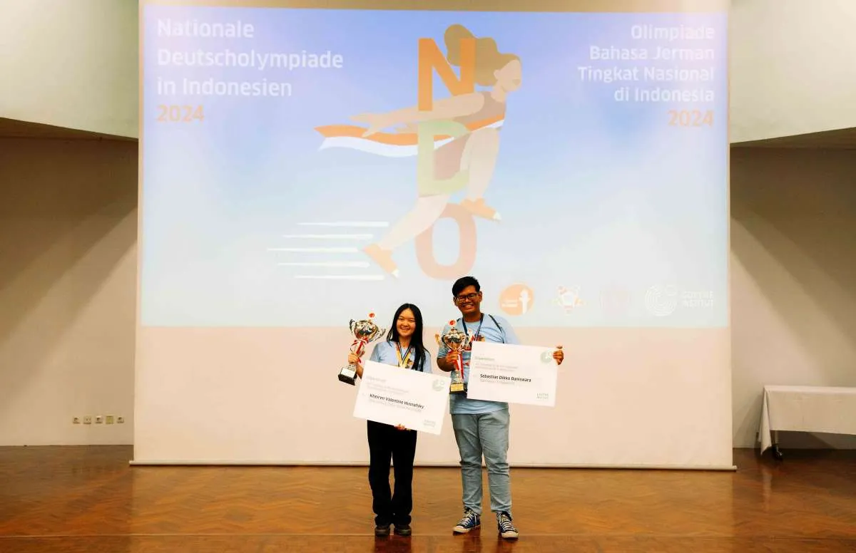 Dua Pemenang Olimpiade Bahasa Jerman Tingkat Nasional 2024 Akan Mewakili Indonesia