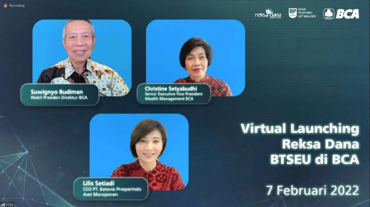 Bidik Nasabah Tajir, BCA Rilis Reksadana Batavia Technology Sharia Equity USD