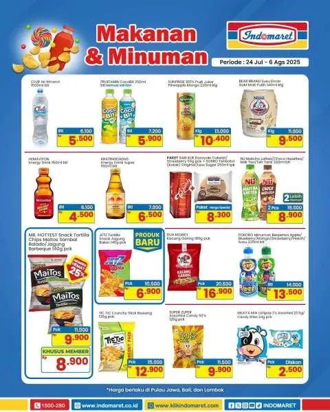 Promo Indomaret Super Hemat Periode 24 Juli-6 Agustus 2025
