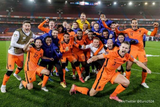 Daftar sementara 12 negara yang lolos ke Piala Dunia 2022 Qatar, Belanda pelengkap