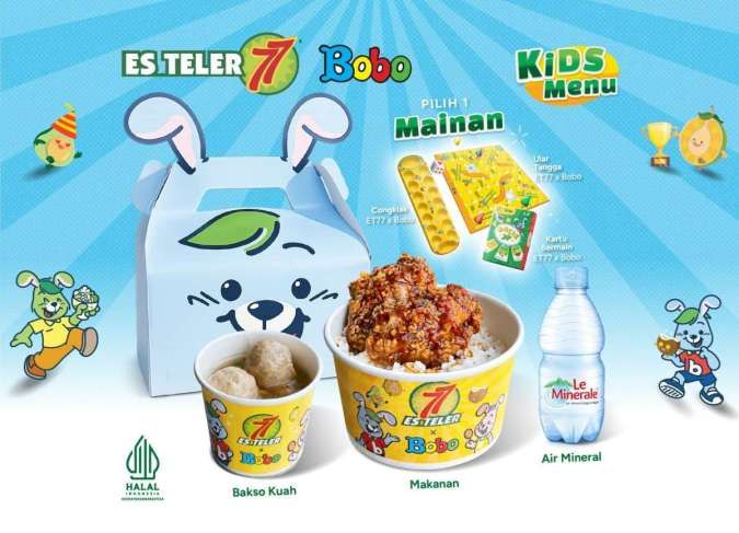 Rayakan Hari Anak Nasional, Es Teler 77 dan Bobo Bikin Menu Spesial untuk Anak-anak