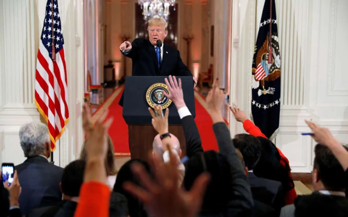 Serangan Trump terhadap anggota Kongres Partai Demokrat disebut rasis