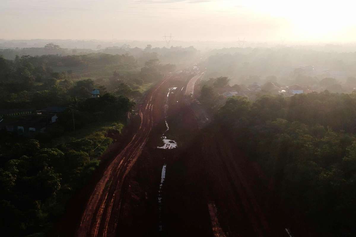 Pembangunan infrastruktur menjadi andalan di masa pandemi