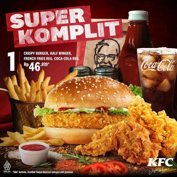 Promo KFC Super Komplit Ramadan 2024
