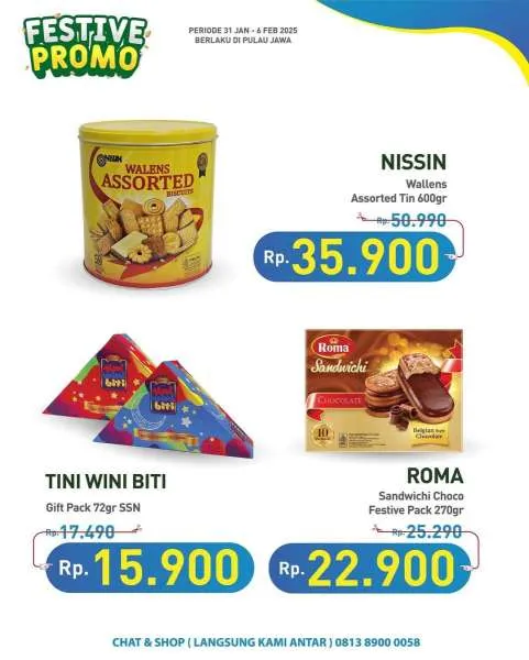 Promo Hypermart Festive Periode 31 Januari-6 Februari 2025