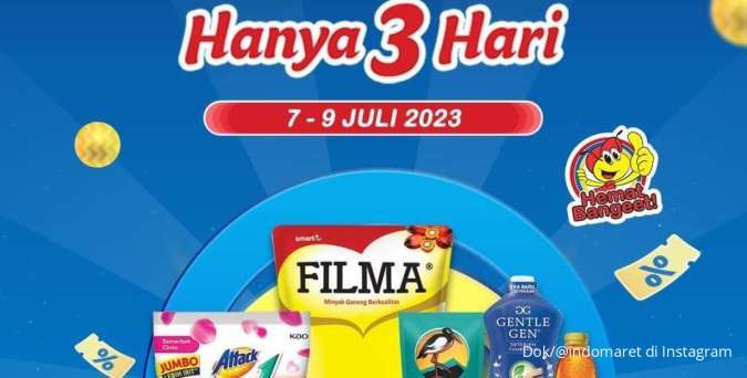 Katalog Promo JSM Indomaret 7-9 Juli 2023, Belanja Hemat Hanya 3 Hari