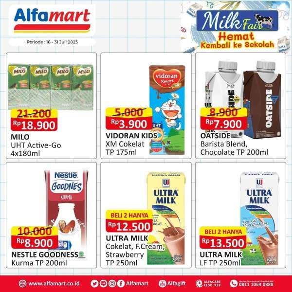 Katalog Harga Promo Alfamart Terbaru 16-31 Juli 2023