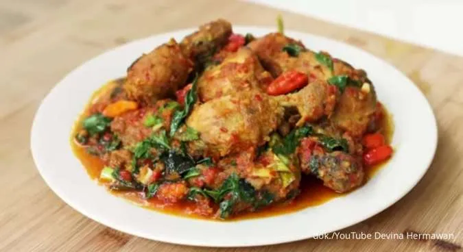 Resep Rica-Rica Ayam Kemangi Ala Devina Hermawan, Gurih dan Pedasnya Nampol