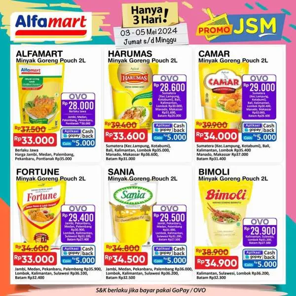 Promo JSM Alfamart Periode 3-5 Mei 2024