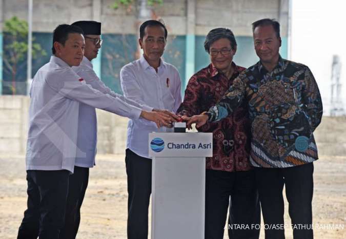 Resmikan pabrik polietilena TPIA, Jokowi harap Indonesia tak lagi impor petrokimia
