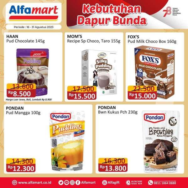 Harga Promo Alfamart Terbaru 16-31 Agustus 2023, Promo Kebutuhan Dapur