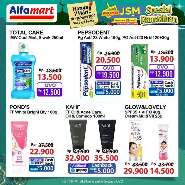 Promo JSM Alfamart Hanya 7 Hari Periode 20-26 Maret 2024