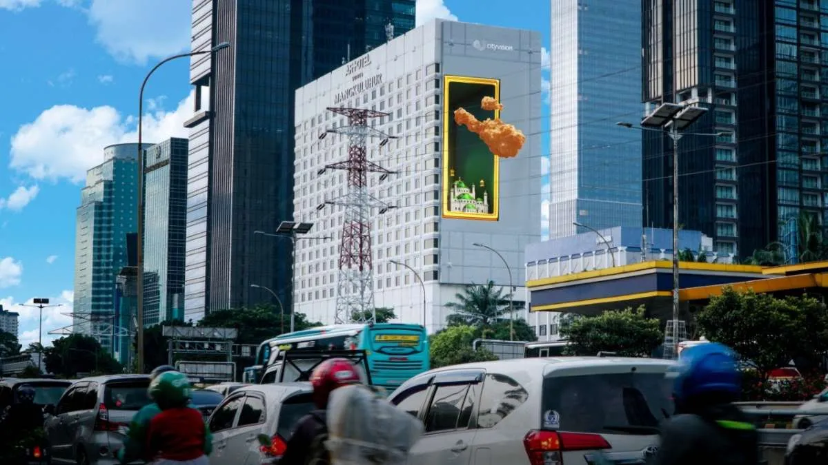 Belanja Iklan Naik, City Vision Menghadirkan Iconic LED dengan Konten 3D 