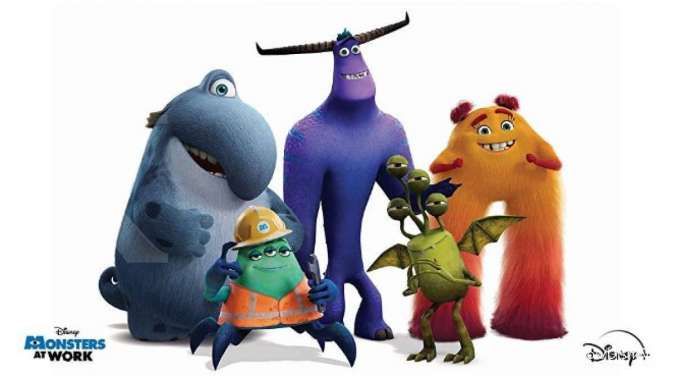 Disney+ hadirkan monster-monster baru yang lucu di trailer serial TV Monsters At Work