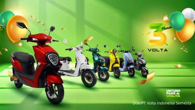 Rayakan Ulang Tahun, Volta Rilis Varian Motor Listrik Baru