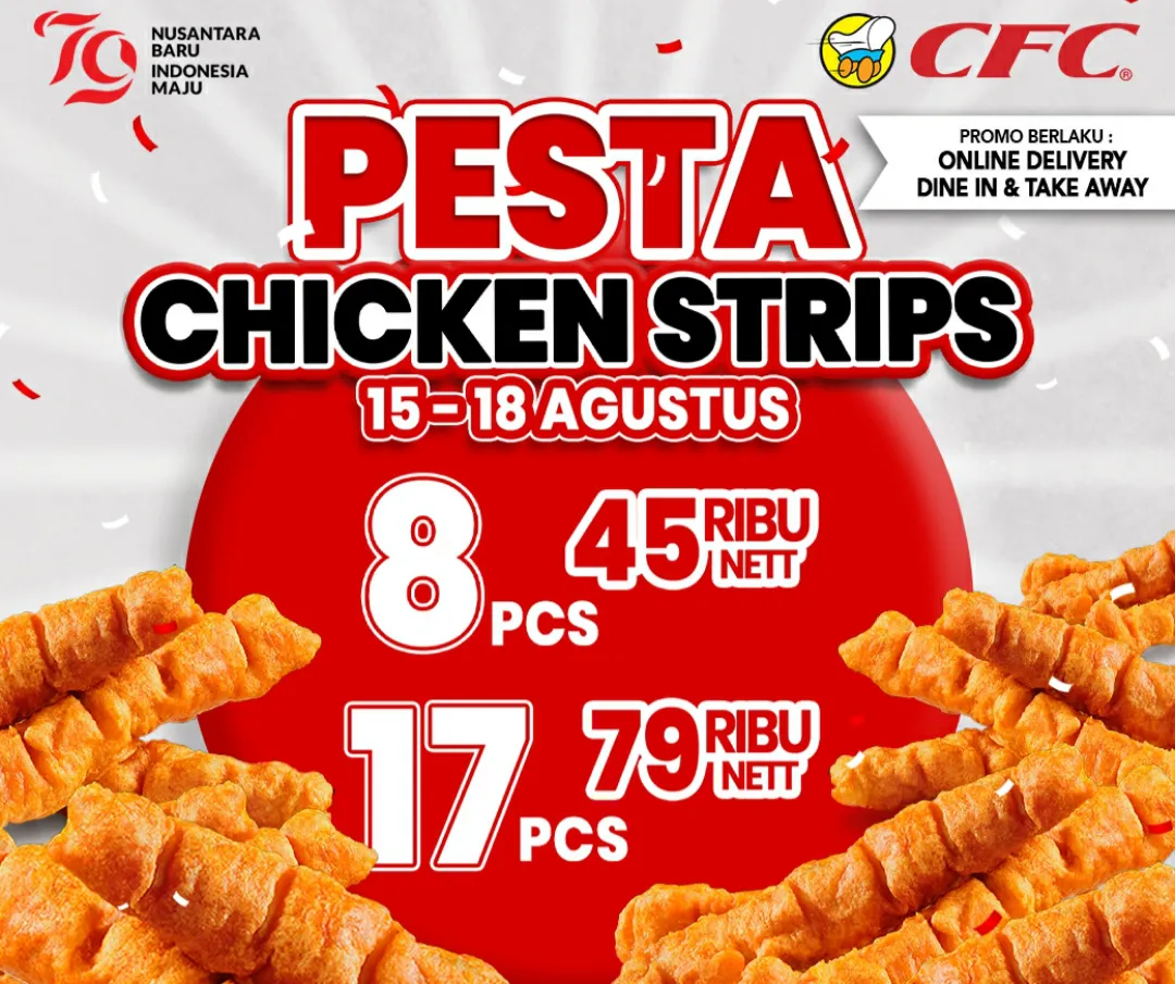 Promo CFC Kemerdekaan 15-18 Agustus 2024